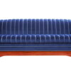 sofa Helena 2 Jan Frantzen Art Deco Helena Blue Front
