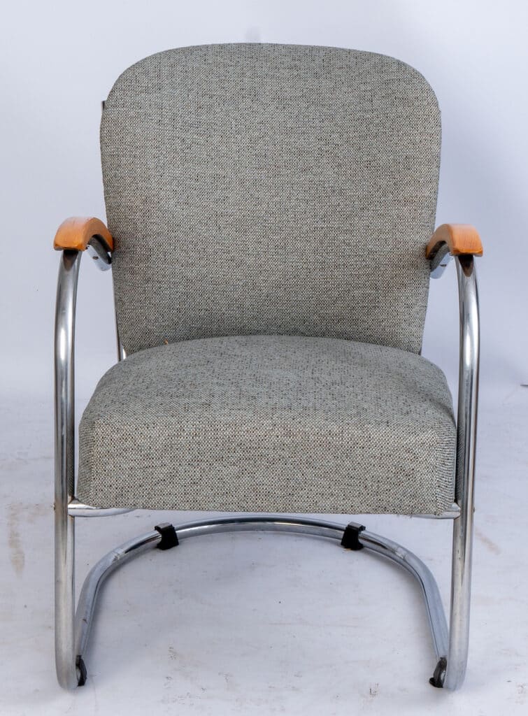 Paul Schuitema easy chair voor D3- Fana metaal