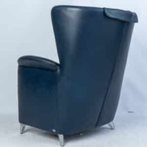 Twee DeSede fauteuils rundleder Refurbished Verkocht!