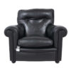 refurbished Poltrona Frau fauteuil Dream Verkocht! 2 black arm chair 1