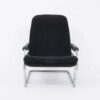metal black arm chair 1