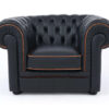 black arm chair 1