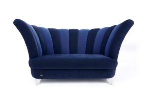 vintage BRETZ Sofa Blue Ocean