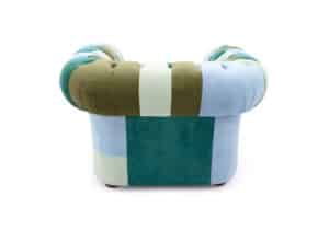 Chesterfield fauteuil Springtime Patchwork