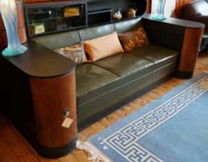 vintage Art Deco cosy corner De Coene Frères