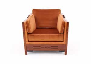 Art Deco fauteuil Lemans