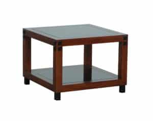 Art Deco bijzettafel Nantes rookglas