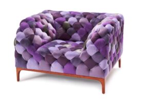 patchwork fauteuil New Hallie