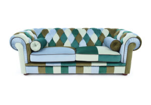 Chesterfield sofa Springtime