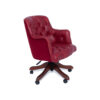 red office chair 2