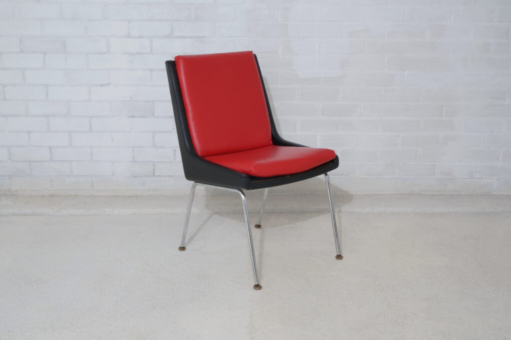 Vintage Giroflex set van 4 eetkamerstoelen