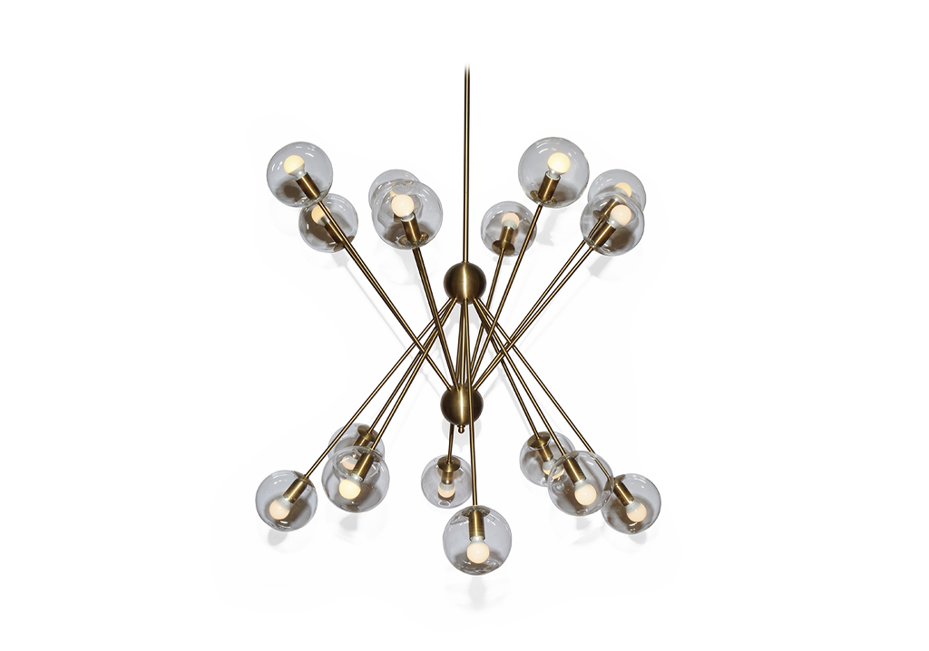 Kroonluchter Scarlet