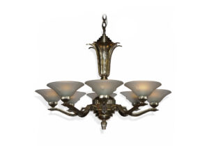 antiek verzilverd brons