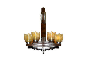 Art Deco Hanglamp acht lichts