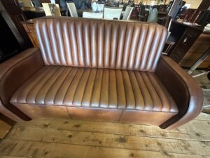 Art Deco bank Schapenleer